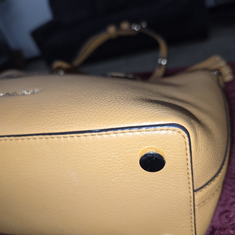 Michael Kors Tan Leather Handbag - Picture 7 of 11
